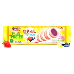 8 Fl Oz Twister, Strawberry Spiral, Light