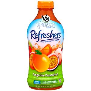 8 Fl Oz V-Fusion Juice, Passionfruit Tangerine