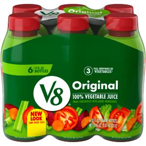 8 Fl Oz Vegetable Juice, Calcium Enriched