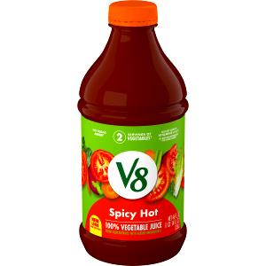 8 Fl Oz Vegetable Juice, Spicy Hot