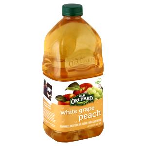 8 Fl Oz White Grape Peach Juice Cocktail, Light W/Calcium