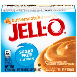 8 Grams Butterscotch Pudding Mix, Instant, Sugar Free & Fat Free