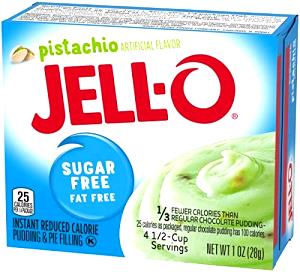 8 Grams Pistachio Pudding Mix, Instant, Sugar Free & Fat Free