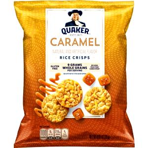 8 mini cakes (16 g) Caramel Flavored Mini Rice Cakes