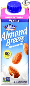 8 oz (226.8 g) Vanilla Almond Milk