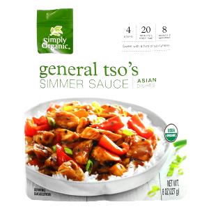 8 oz (227 g) Asian Style Chicken Stir Fry with Sauce