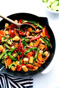8 oz Chicken Stir Fry with Sauce