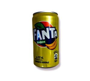 8 Oz Fanta Banana, Frozen Carbonated Beverage