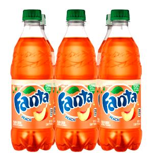 8 Oz Fanta Peach, Frozen Carbonated Beverage