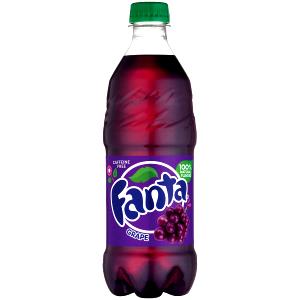 8 Oz Fanta Purple Berry Cherry, Frozen Carbonated Beverage