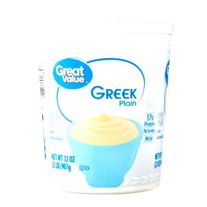 8 Oz Greek Yogurt, 32Oz, Plain-Nonfat