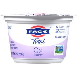 8 Oz Greek Yogurt, Plain-Nonfat