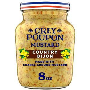 8 Oz Grey Poupon - Mustard - Country Dijon