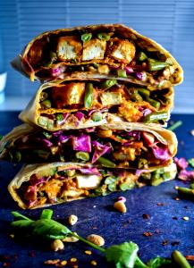 8 Oz Kung Pao Tofu Wrap