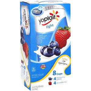 8 oz Light Fat Free Yogurt