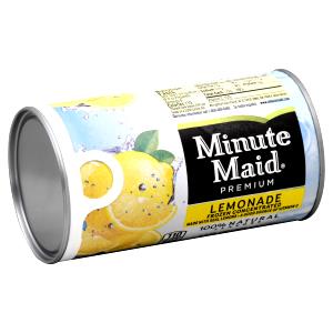 8 Oz Minute Maid, Lemonade, Frozen Carbonated Beverage