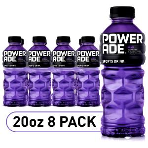 8 Oz Sports Drink, Powerade, Grape, Frozen Uncarbonated Beverage