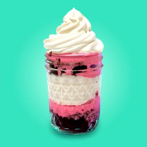 8 Oz Yogurt, Black Cherry Jubilee, Light
