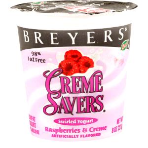 8 Oz Yogurt, Creme Savers Raspberry