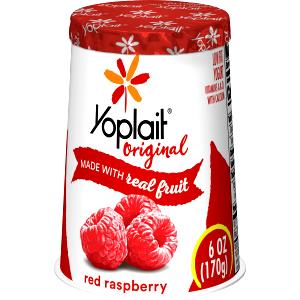 8 Oz Yogurt, Red Raspberry, 1% Mf