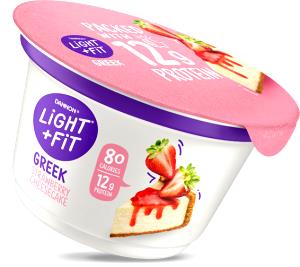 8 Oz Yogurt, Strawberry Cheesecake, Light