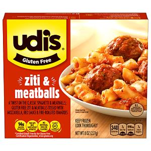 8 Oz Ziti With Tomato Sauce & Meatballs