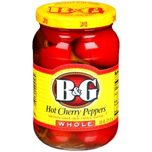 8 peppers (41.67 g) Hot Cherry Peppers