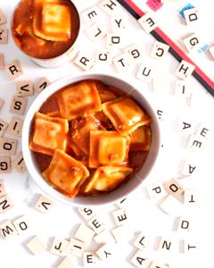 8 pieces (129 g) Beef Ravioli