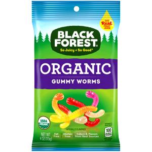 8 pieces (30 g) Organic Gummy Worms