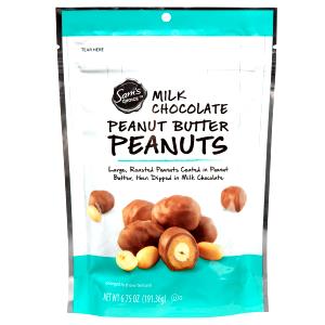 8 pieces (40 g) Milk Chocolate Peanut Butter Peanuts