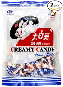 8 pieces (40 g) White Rabbit Creamy Candy