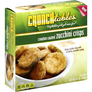 8 pieces (78 g) Crouton Coated Zucchini Crisps