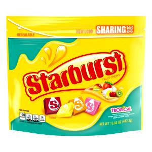8 Pieces Starburst® Tropical (Fruit Chews)