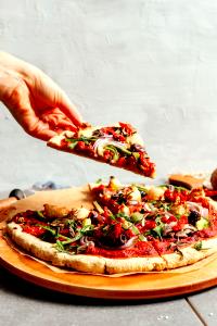 8” pizza crust (57 g) Gluten-Free Vegan Pizza Crust