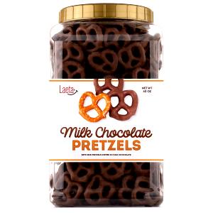 8 pretzels (28 g) Milk Chocolate Covered Pretzels