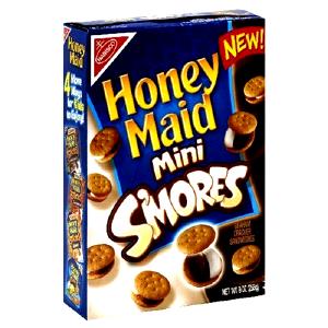 8 sandwiches Honey Maid Mini S