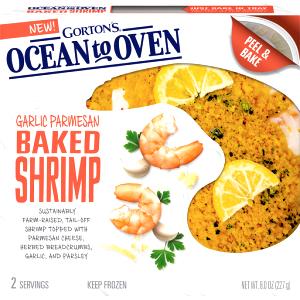 8 shrimp (106 g) Ocean to Oven Garlic Parmesan Baked Shrimp