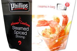8 shrimp (4 oz) Steamer Creations - Steamed Spiced Shrimp