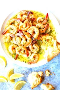 8 Shrimps Shrimp Scampi - Butter & Garlic