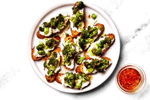 8 toasts (16 g) Sea Salt Bruschetta Toasts