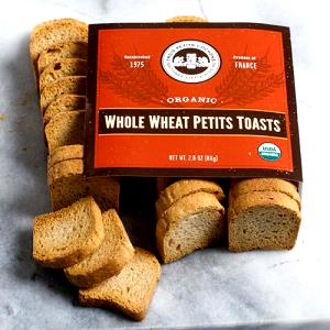 8 toasts (18 g) Organic Whole Wheat Mini Toasts