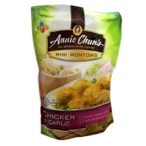 8 wontons (86 g) Mini Wontons Chicken & Cilantro