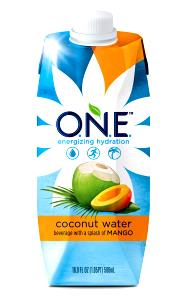 8.5 fl oz (250 ml) Coconut Water with A Splash of Mango