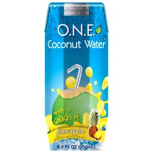 8.5 fl oz (250 ml) Coconut Water with A Splash of Pineapple