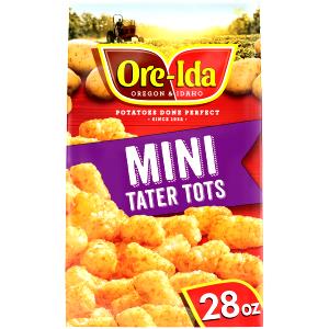 87 Grams Potatoes, Tater Tots, Mini Tater Tots