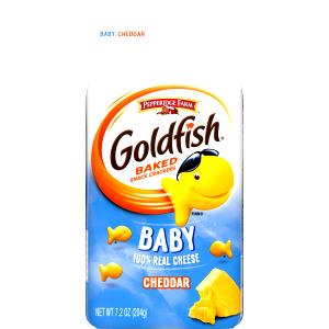 89 Pieces Goldfish Cracker, Baby Cheddar