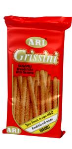 9 breadsticks (29 g) Grissini Breadsticks