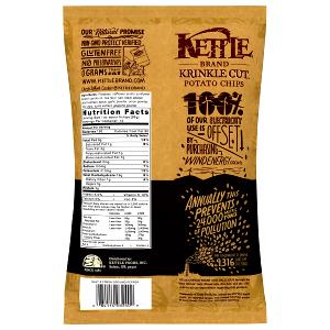 9 chips (1 oz) Krinkle Cut Salt & Fresh Ground Pepper Potato Chips