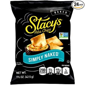 9 chips (1 oz) Simply Bruschetta Pita Chips