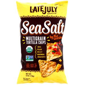 9 chips (28 g) Sea Salt By The Seashore Multigrain Tortilla Chips